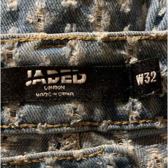 Jaded London, Skate, distressed pull denim Jeans - Picture 7 of 10